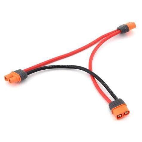 Caloosa Trains And Hobbies Adapter & Connector Adapter: IC3 Battery / Series Harness 6" 13AWG