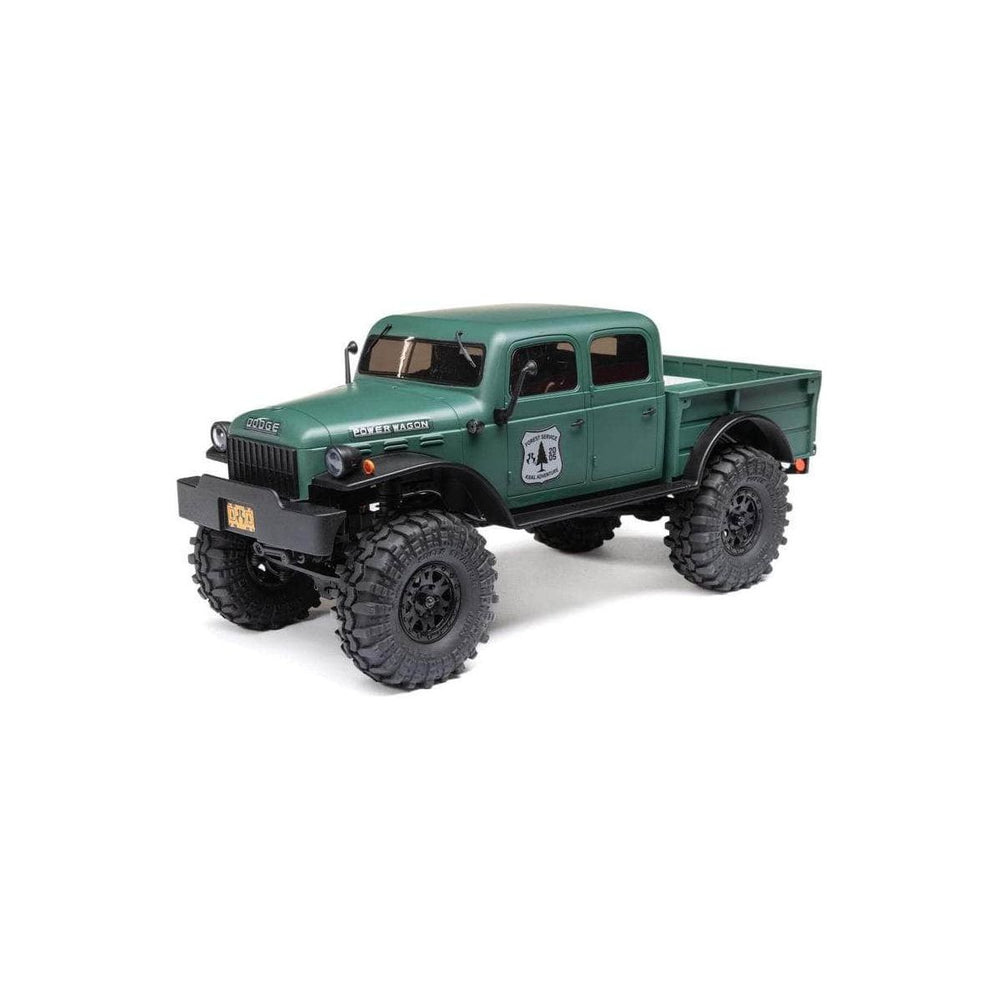 Caloosa Trains And Hobbies RC Crawler AXI00007, Axial SCX24 40's 4 Door Dodge Power Wagon 1/24 4WD RTR Scale Mini Crawler w/2.4GHz Radio