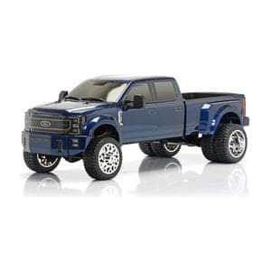 Caloosa Trains And Hobbies RC Truck Galaxy Blue CEG8984, Ford F450 American Force Wheel and Fury Tire 1/10 4WD RTR (Blue Galaxy) Custom Truck DL- Series