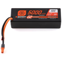 Caloosa Trains And Hobbies Spektrum Batteries & Chargers SPMX53S50H3, Spektrum RC 3S Smart G2 LiPo 50C Battery Pack w/IC3 Connector (11.1V/5000mAh)