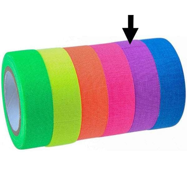 CHEN Tool Purple RDQ 15mm UV Fabric Tape 5m Roll