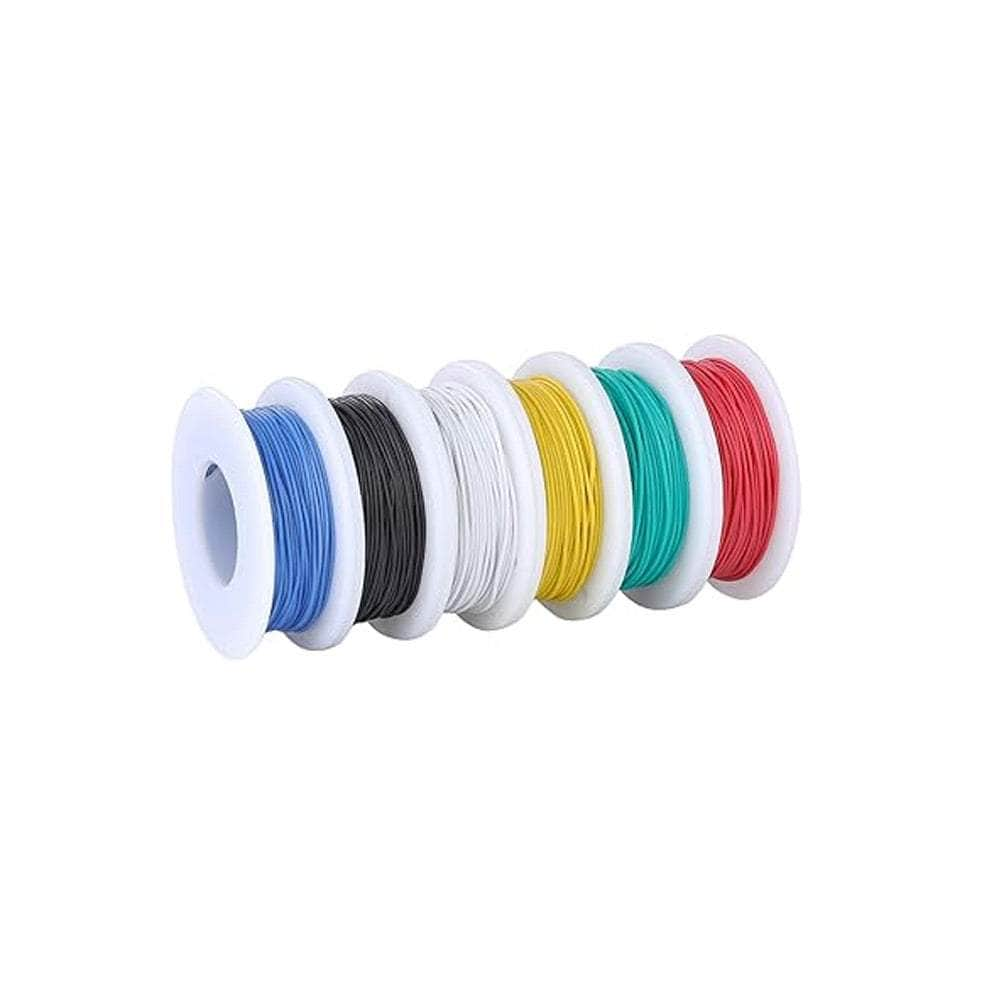 CHEN Hardware RDQ Silicone Wire 6 Roll Build Kit - 28AWG