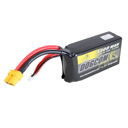 DOGCOM Battery DogCom 14.8V 4S 1300mAh 150C LiPo - XT60