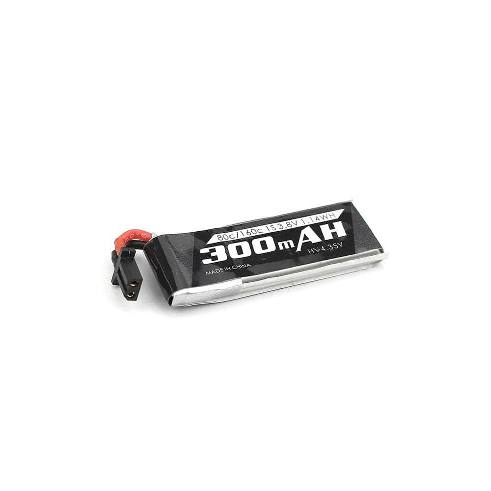 EMAX Battery Emax Nanohawk  3.8V 1S 300mAh 60C LiHV Whoop/Micro Battery w/ Cabled GNB27