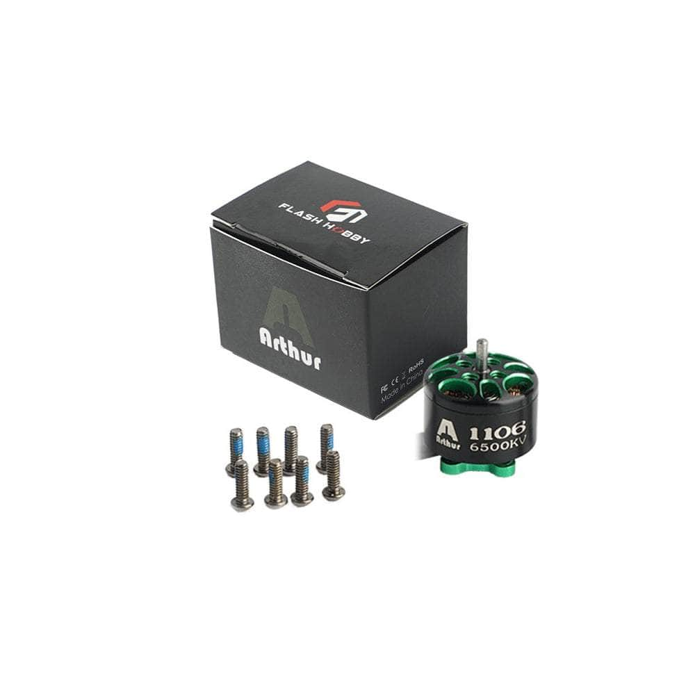 Flash Hobby Motor Flash Hobby Arthur 1106 4500Kv Micro Motor (1.5mm Shaft)