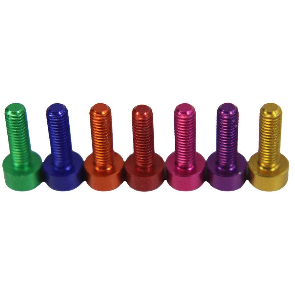 FPVELITE Hardware M3 7075 Aluminum Socket Head Hex Screw (20PCS) - Choose Your Color & Size