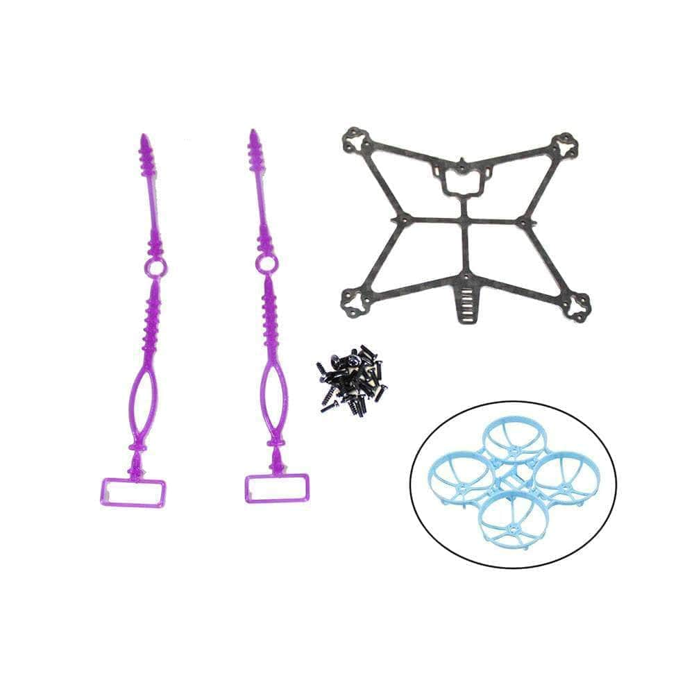 FRACTALENGINEERING Frame Fractal Engineering Fractal 75 Pro Max Micro/Whoop Frame Kit - Pro Lite Kit + BetaFPV Meteor75 Pro Blue