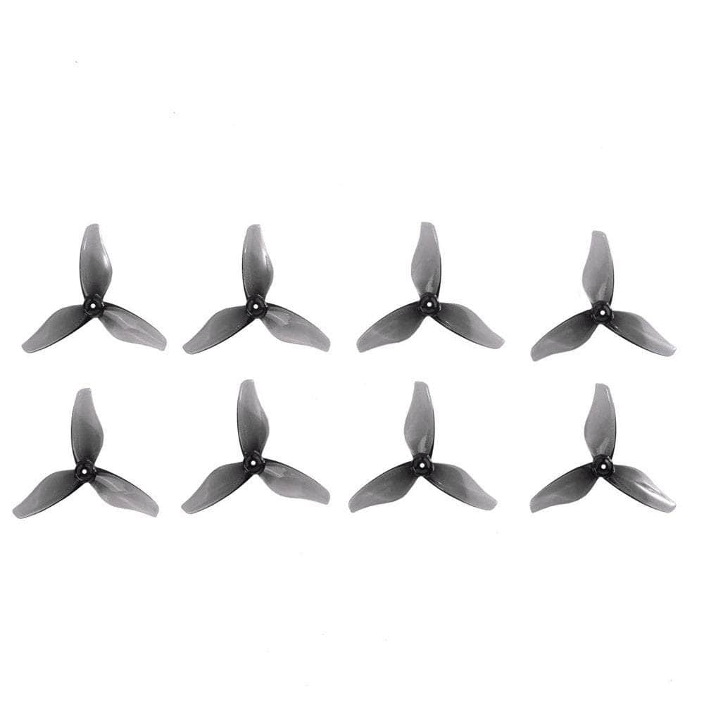 GEMFAN PROPS Clear Gray Gemfan 2023S Hurricane 3-Blade Propeller (Set of 8)