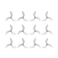 GEMFAN Prop Gray Gemfan 2218 3-Blade Propeller (Set of 12) - 1.5mm Shaft