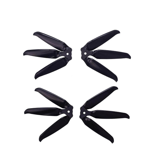 GEMFAN PROPS Gemfan F7036 Folding 3-Blade Propeller (Set of 4) - Black