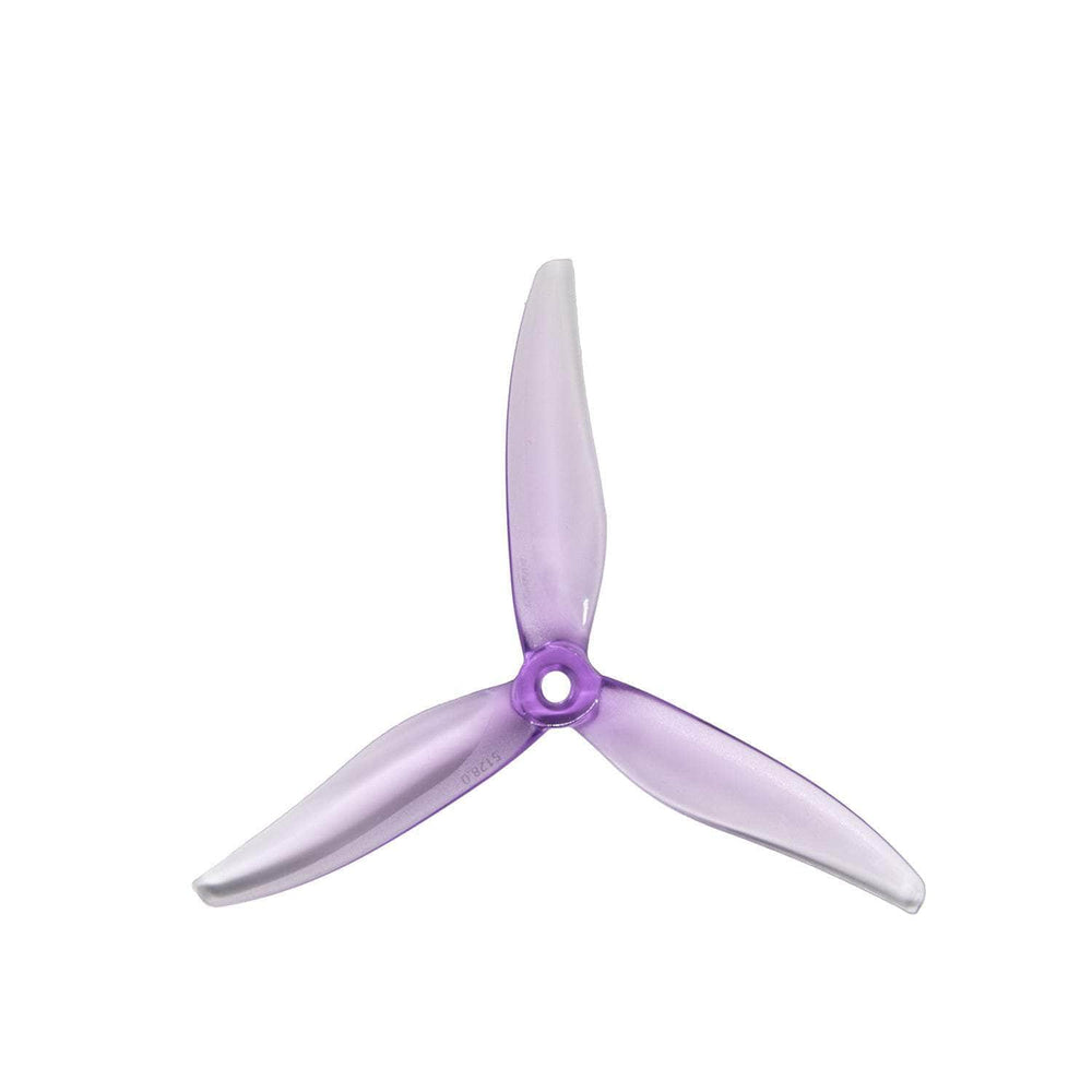 GEMFAN Prop Purple Gemfan Fury 5128.0 Tri-Blade 5" Prop 4 Pack - Choose your color