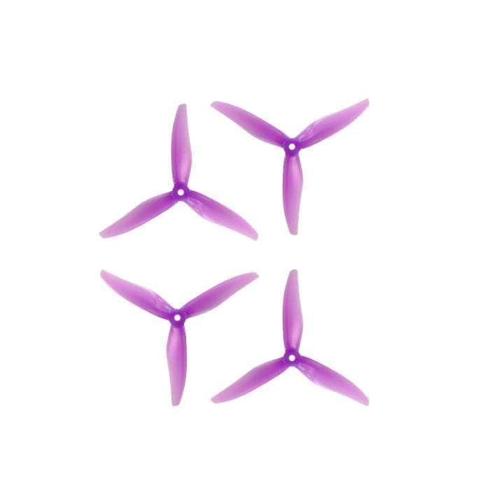 GEMFAN PROPS Magenta Gemfan Hurricane MAX 51377 3-Blade Propeller (Set of 4)