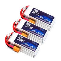 GNB Battery 3 PACK of RDQ Series 14.8V 4S 1500mAh 100C LiPo Battery - XT60