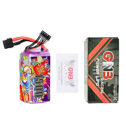 GNB Battery Gaoneng GNB 22.8V 6S 1500mAh 120C LiHV Battery - XT60