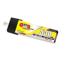 GNB Battery Gaoneng GNB 3.8V 1S 530mAh 90C LiHV Whoop/Micro Battery w/ Plastic Head - PH2.0