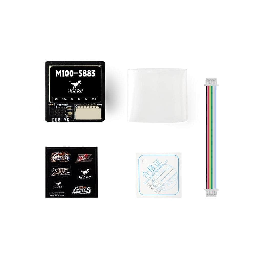 HGLRC GPS HGLRC M100-5883 Micro GPS w/ Compass (10th Gen)