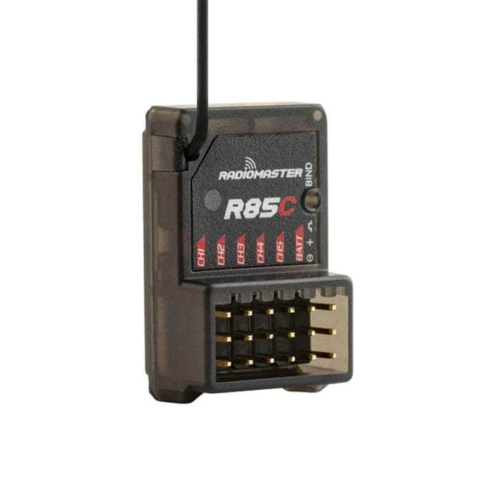 HOBBYPORTER RC RX RadioMaster R85C TCXO 2.4GHz Frsky D8/D16/SFHSS Protocol PWM Receiver