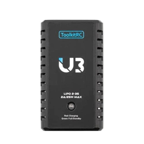 TOOLKITRC Charger ToolkitRC U3 25W 2-3S USB-C Balance LiPo Charger