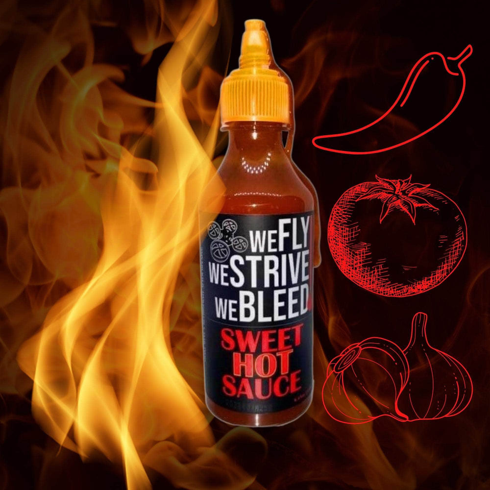 weBLEEDfpv MERCHANDISE weBLEED Sweet HOT Sauce