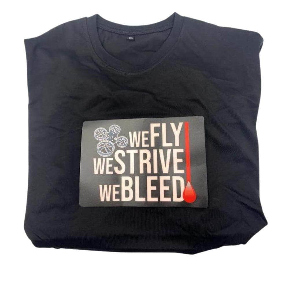 weBLEEDfpv MERCHANDISE weBLEEDfpv LED Sound Activated T-SHIRT