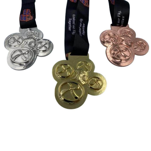 weBLEEDfpv MERCHANDISE weBLEEDfpv WHOOP Medals (Set of 3)