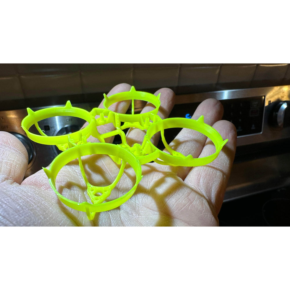 weBLEEDfpv FRAMES YELLOW weBLEEDfpv x Fractal Engineering The Crown FPV 65mm Whoop Frame