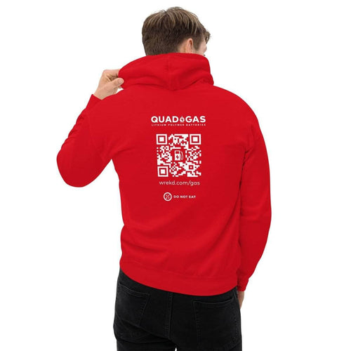 WREKD Co. WREKD Swag Quad Gas Red Unisex Hoodie