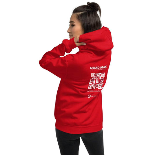 WREKD Co. WREKD Swag Quad Gas Red Unisex Hoodie