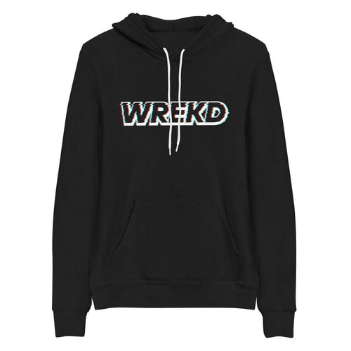 WREKD Co. L WREKD Analog OSD Unisex Logo Hoodie