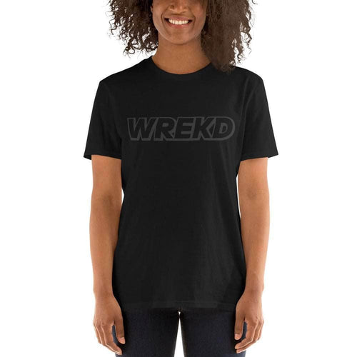 WREKD Co. WREKD Swag WREKD Black on Black Short-Sleeve Unisex Tee