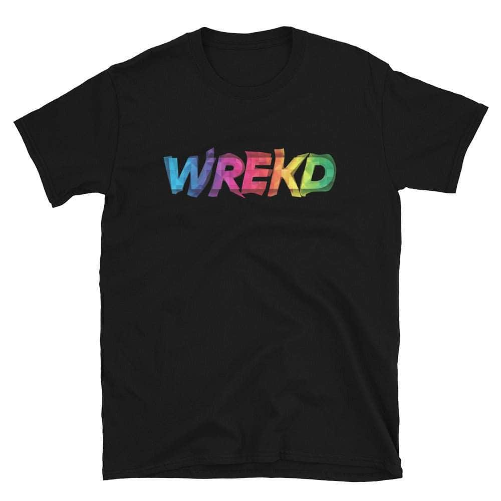 WREKD Co. T-Shirt XL WREKD Colorful Warped Logo Unisex Tee