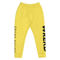 WREKD Co. WREKD Swag WREKD Drone Racing Men's Joggers - Yellow