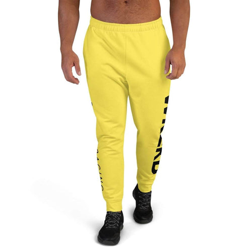 WREKD Co. WREKD Swag WREKD Drone Racing Men's Joggers - Yellow