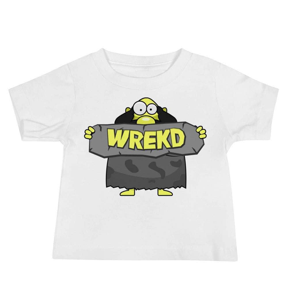 WREKD Co. WREKD Swag White / 12-18m WREKD Kaveman Baby Tee