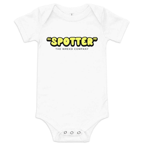 WREKD Co. WREKD Swag White / 12-18m WREKD "SPOTTER" Onesie