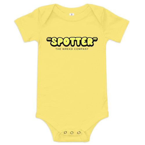 WREKD Co. WREKD Swag Yellow / 6-12m WREKD "SPOTTER" Onesie