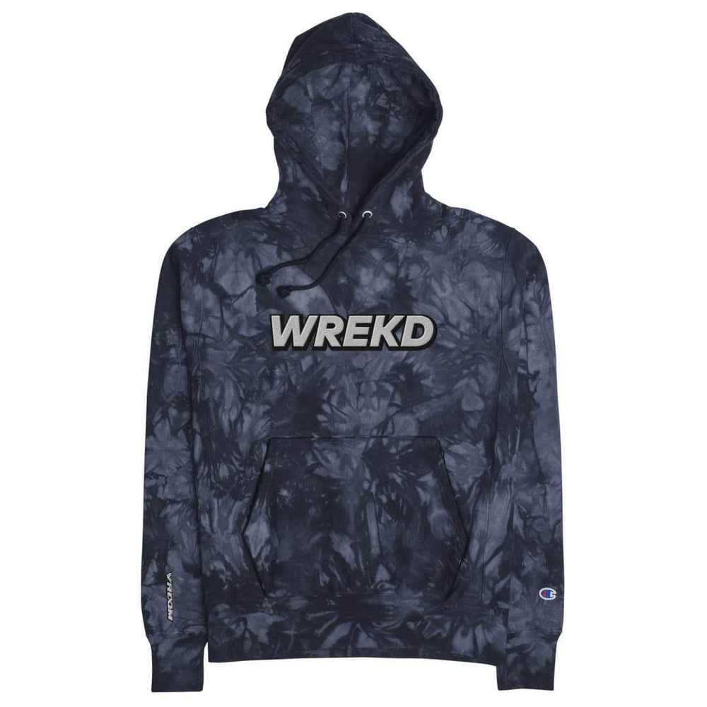 WREKD Co. WREKD Swag WREKD x VROOM Unisex Champion Tie-dye Hoodie