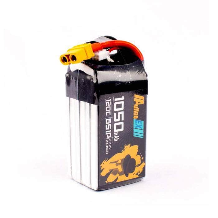 AULINE Battery Auline EX 22.2V 6S 1050mAh 120C Lipo Battery - XT60