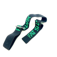 FATSHARK Goggle ACC Black/Green Fat Shark Goggle Straps For FatShark Goggles w/ New Logo Design