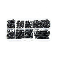 FPVELITE Hardware M3 Black Steel 280 Piece Nut & Bolt Kit