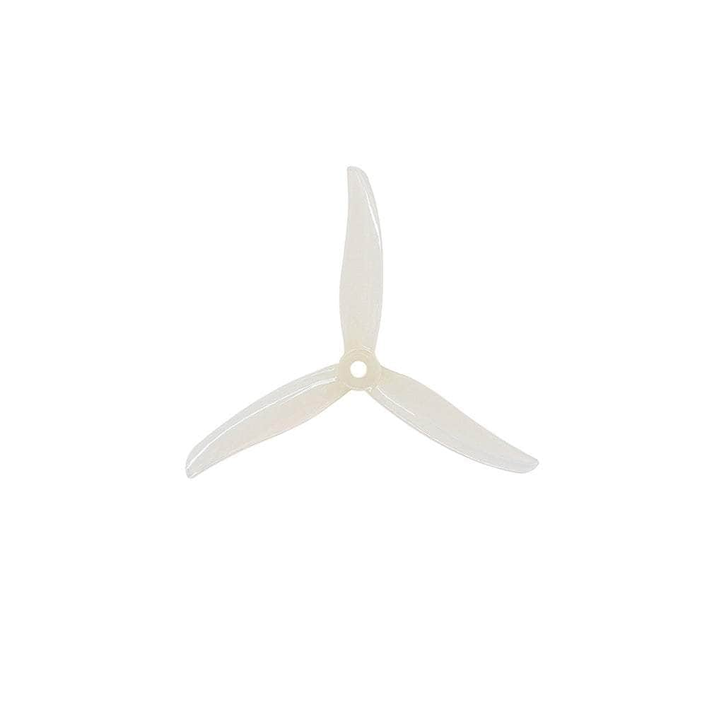 GEMFAN Prop CW / Moon White Gemfan Sbang 4934 Tri-Blade 5" Prop 4 Pack - Choose Version