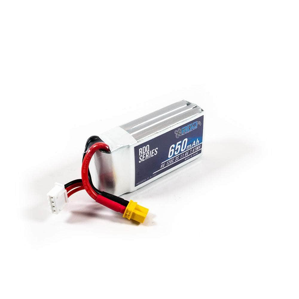 GNB Battery RDQ Series 11.4V 3S 650mAh 120C LiPo Whoop/Micro Battery - XT30