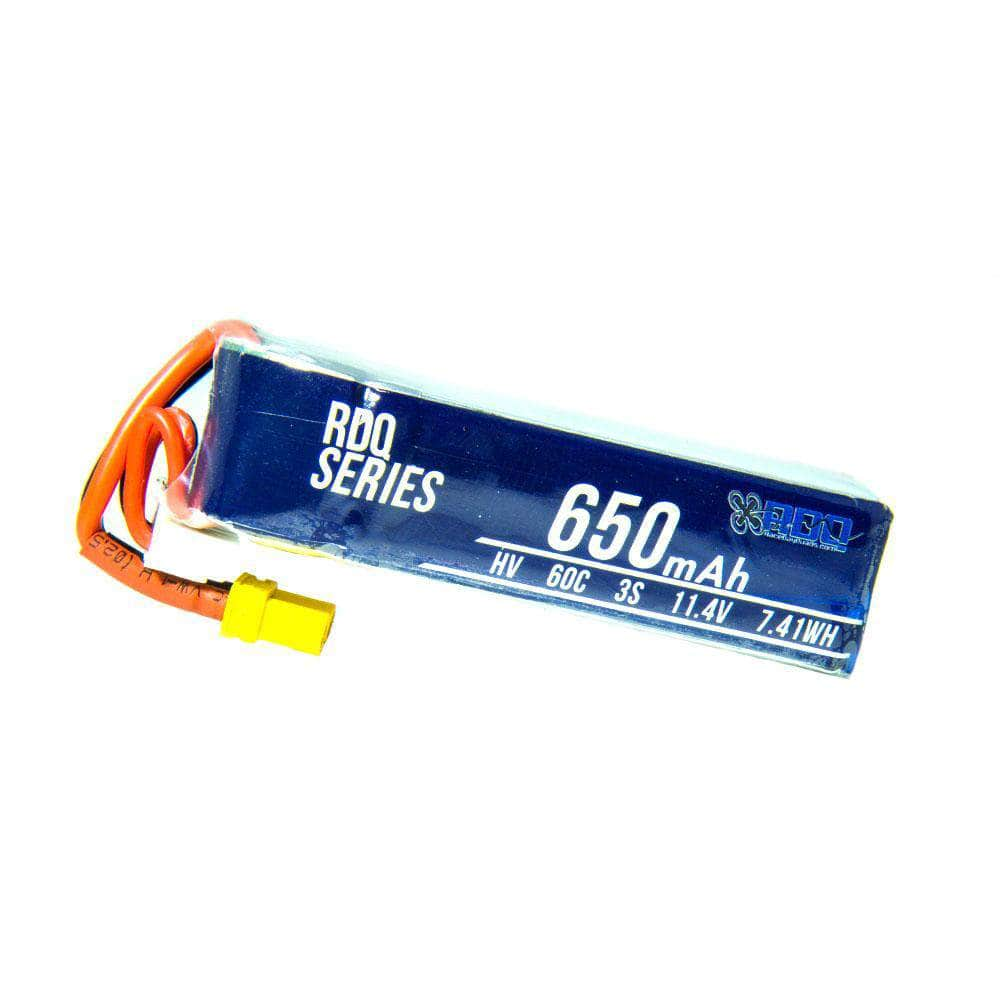 GNB Battery RDQ Series 11.4V 3S 650mAh 60C LiHV Micro Battery - XT30