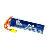 GNB Battery RDQ Series 11.4V 3S 650mAh 60C LiHV Micro Battery - XT30