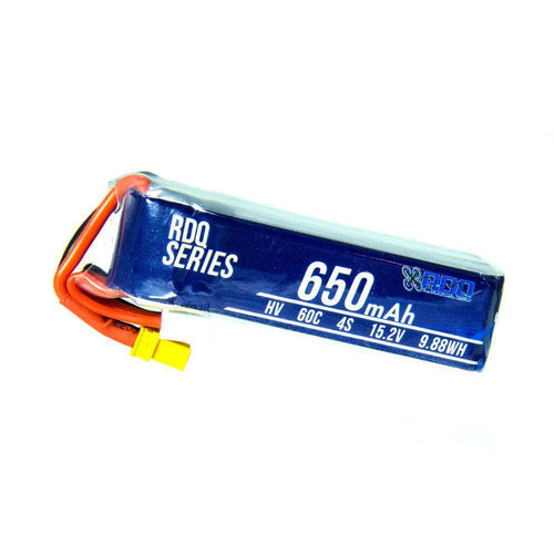 GNB Battery RDQ Series 15.2V 4S 650mAh 60C LiHV Micro Battery - XT30