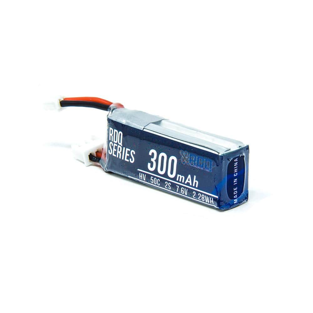 GNB Battery RDQ Series 7.6V 2S 300mAh 50C LiHV Micro Battery For Tinyhawk S - PH2.0