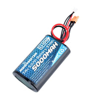 HOBBYPORTER Battery RadioMaster 7.4V 2S 5000mAh Li-Ion Battery for Transmitters - XT30