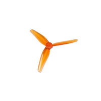 HQPROP Prop HQ Prop T3.5x2.5x3 Tri-Blade 3.5" Prop 4 Pack (1.5mm Shaft) - Orange