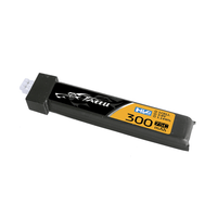 TATTU Battery PH2.0 Tattu 3.8V 1S 300mAh 75C LiHV Battery 5 Pack - Choose Version