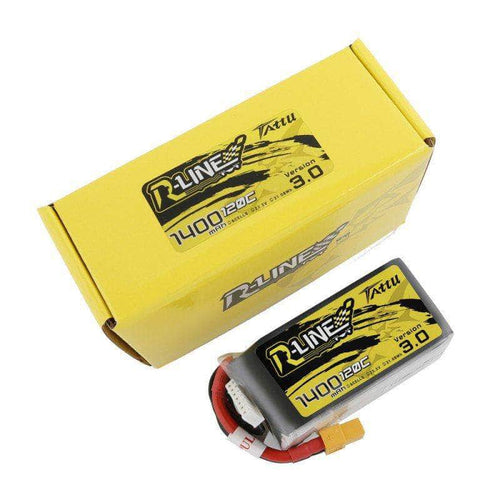 TATTU Battery Tattu R-Line Version 3.0 22.2V 6S 1400mAh LiPo Battery - XT60